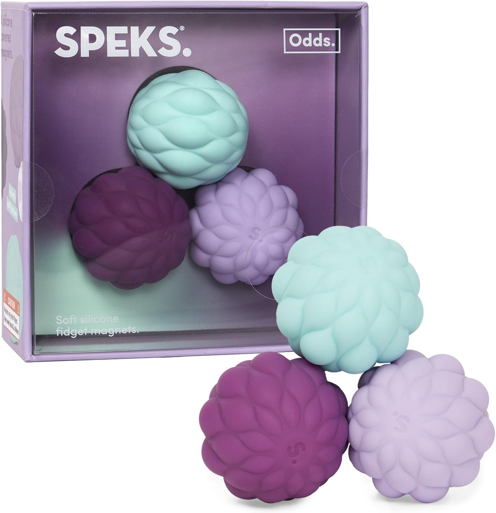 ODDS SILICONE FIDGET MAGNETS MORADO