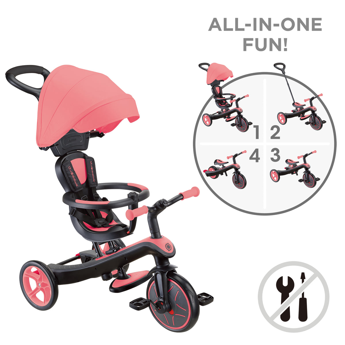 EXPLORER TRIKE 4 IN 1