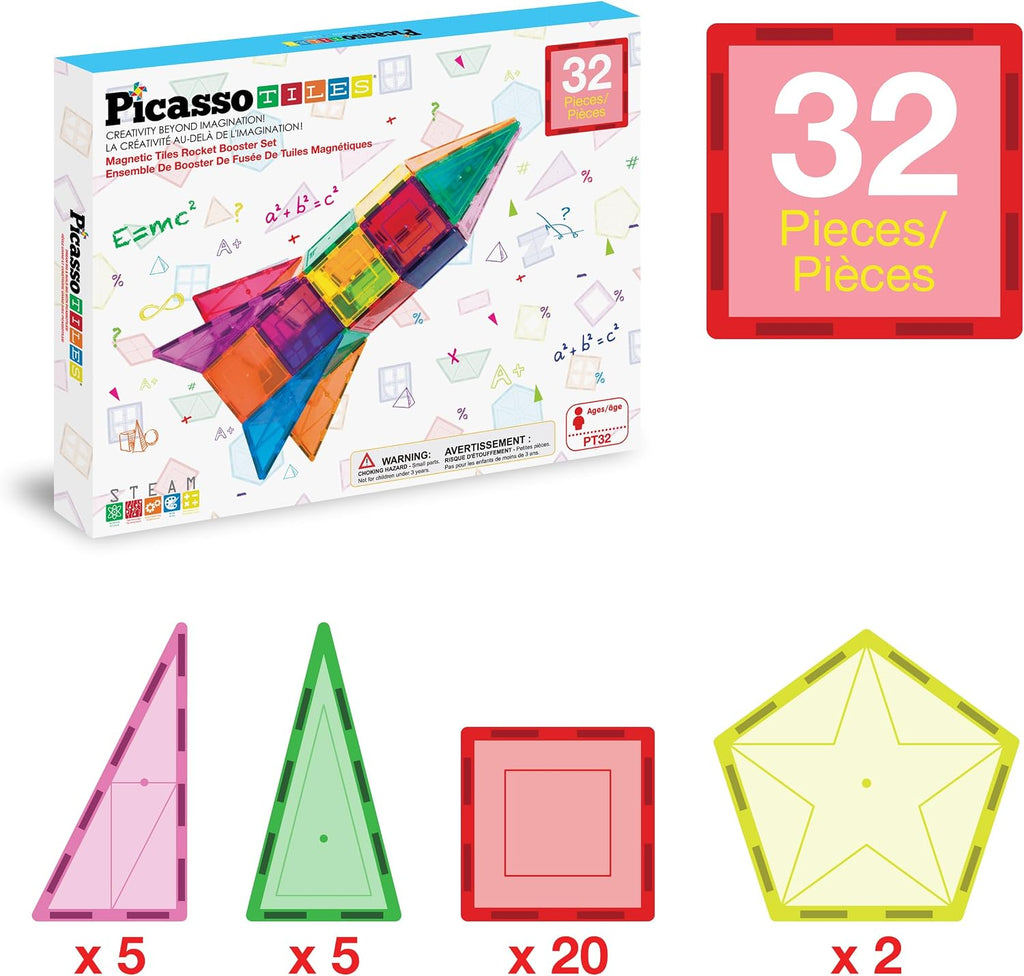 PICASSOTILES  ROCKET BOOSTER SET
