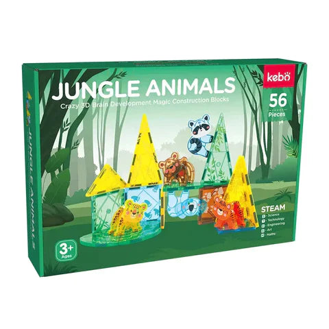 PRAIRIE ANIMALS 56PCS