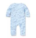 BLUE FARM TOILE KIMONO