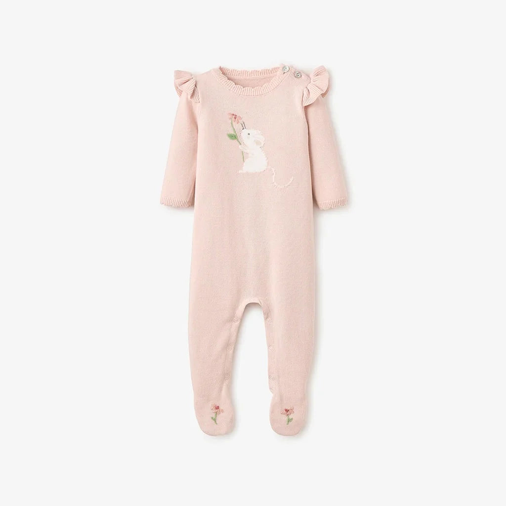 MEADOW MOUSE FOOTED JUMPSUIT - 0-3 meses